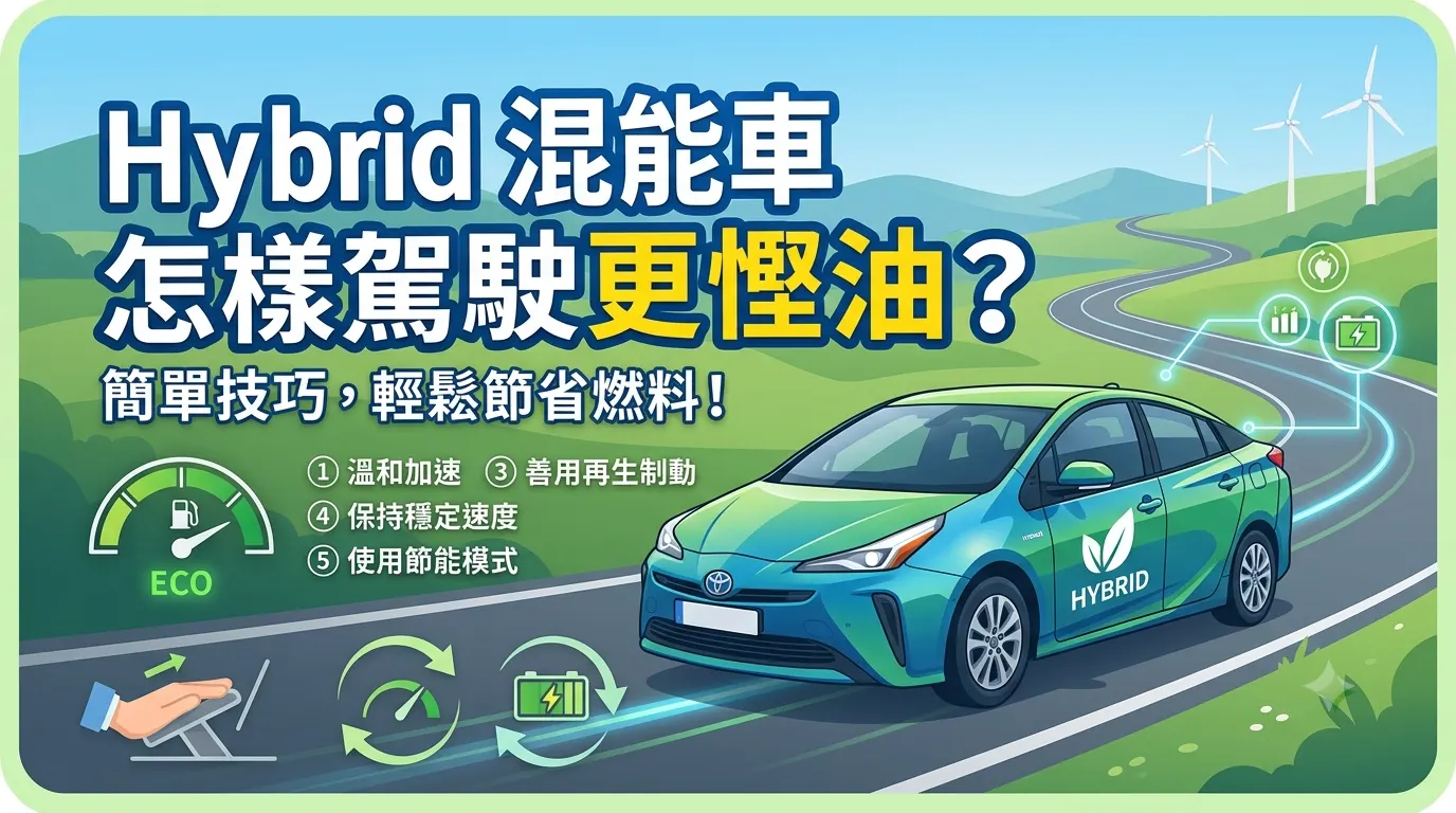 Hybrid 混能車怎樣駕駛更慳油？