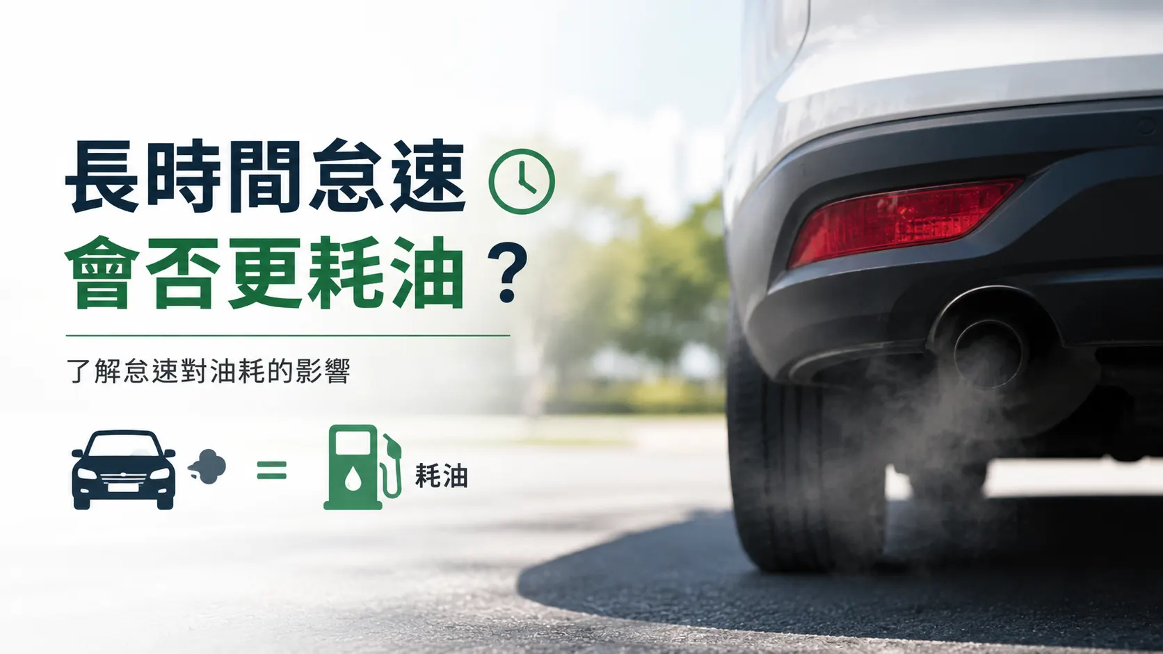 長時間怠速會否更耗油？